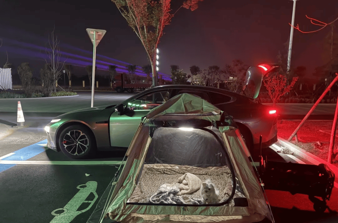 期间年轻人旅行掀起“帐篷过夜”热潮AG真人国际不住酒店住帐篷！国庆(图2)